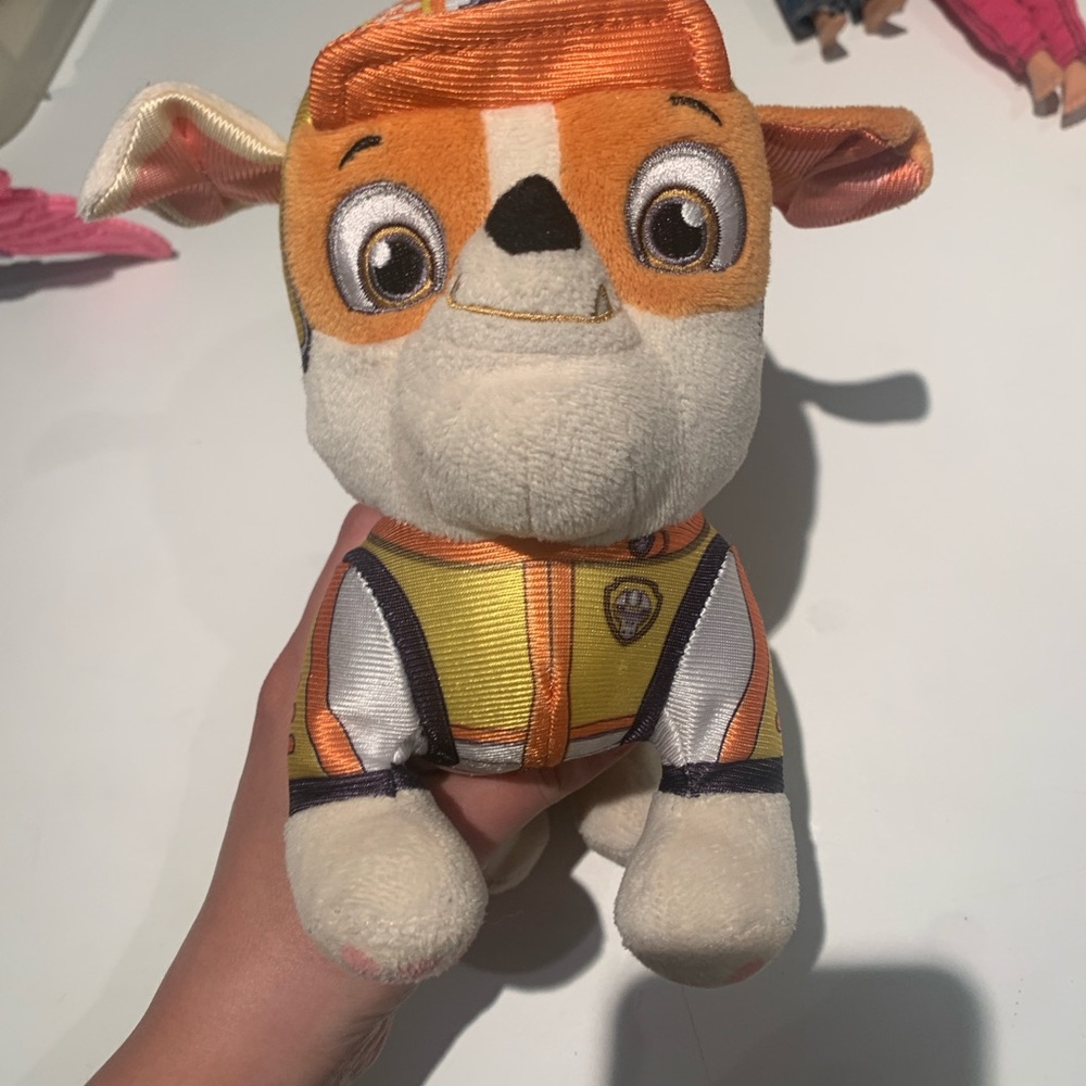 3 for $10 Paw Patrol Rubble Rescue Knights Plush Stuffy